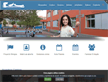 Tablet Screenshot of colegioecheyde.com